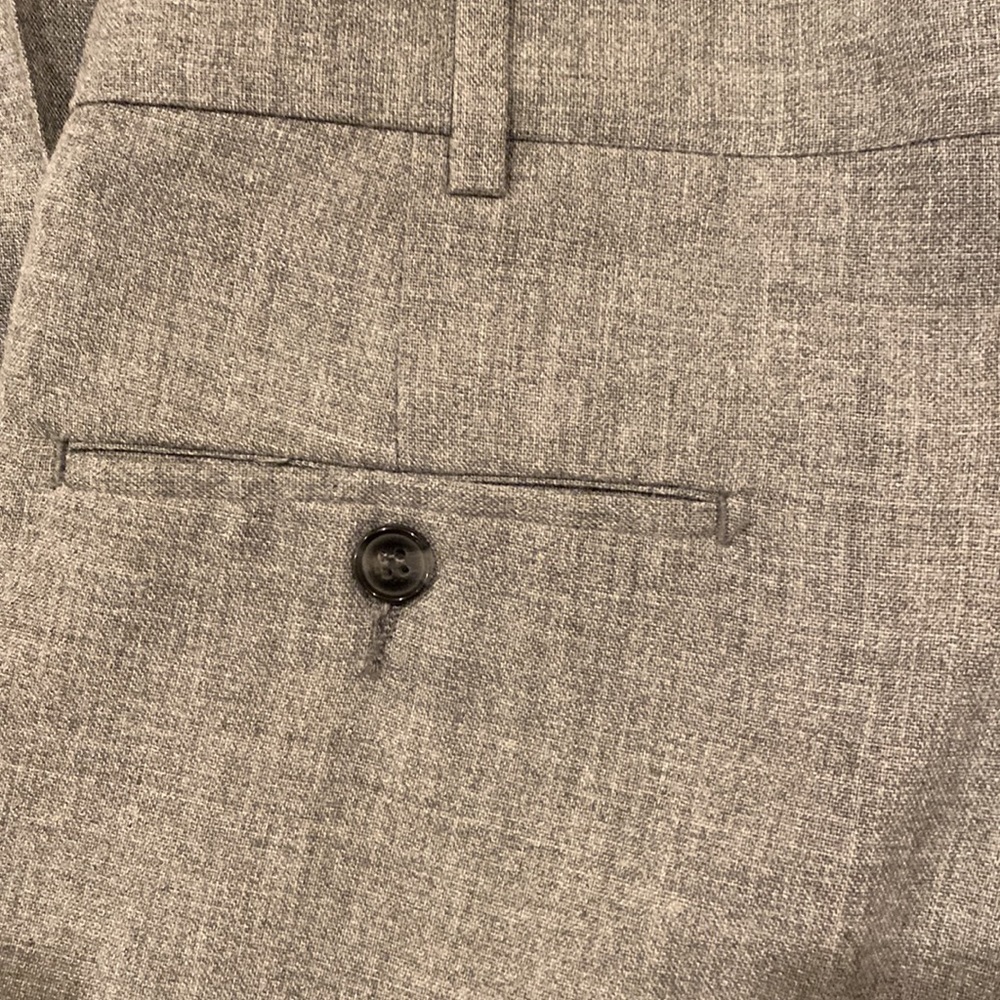 Farah gray pleated dress pants size 31 - Picture 4 of 11